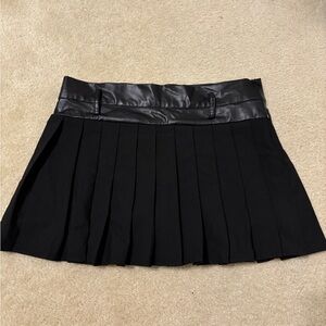 Zara Black Mini Skort